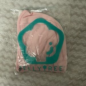 #26 Set of 2 Baby Bonnets 1 Pink/1 White